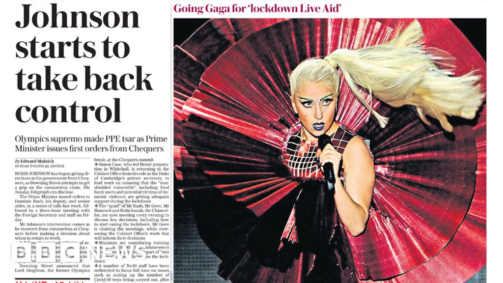 Headlines: 'No10 ignored warning' and 'watch takes control'
