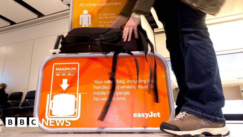 EasyJet warned over 'misleading' £5.99 cabin bag fee