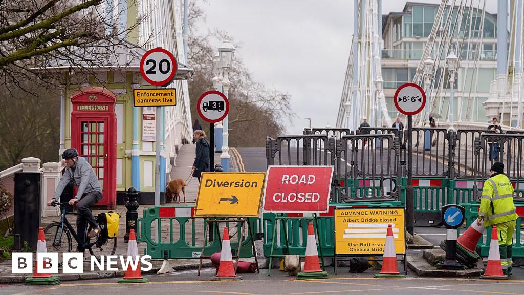 How will the 8.5m Albert Bridge repair be funded?