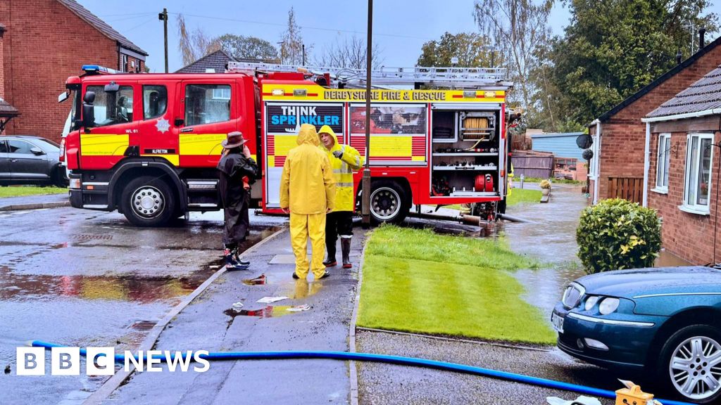 Shirland Villagers fear new housing will cause more floods BBC News