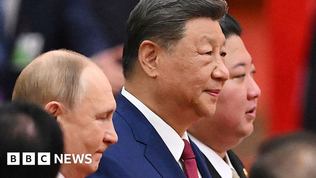 Xi, Putin and Kim show united front at huge Chinese military parade