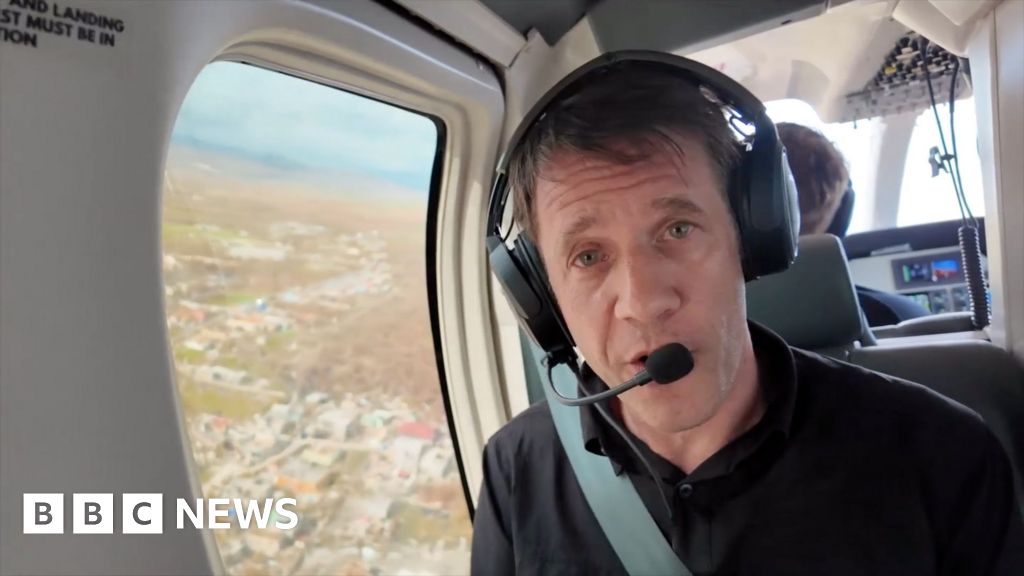 Hurricane Melissa: Aerial view of 'ground zero' destruction