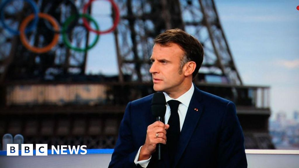 Macron diz que só nomeará seu governo depois das Olimpíadas