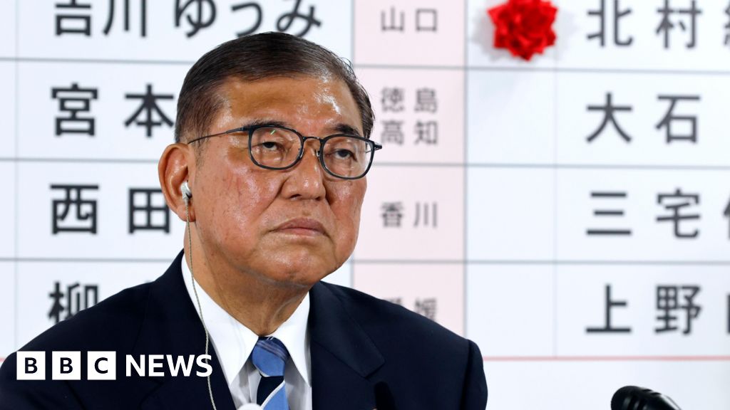 Japan election: PM Shigeru Ishiba vows to stay on despite bruising exit poll thumbnail