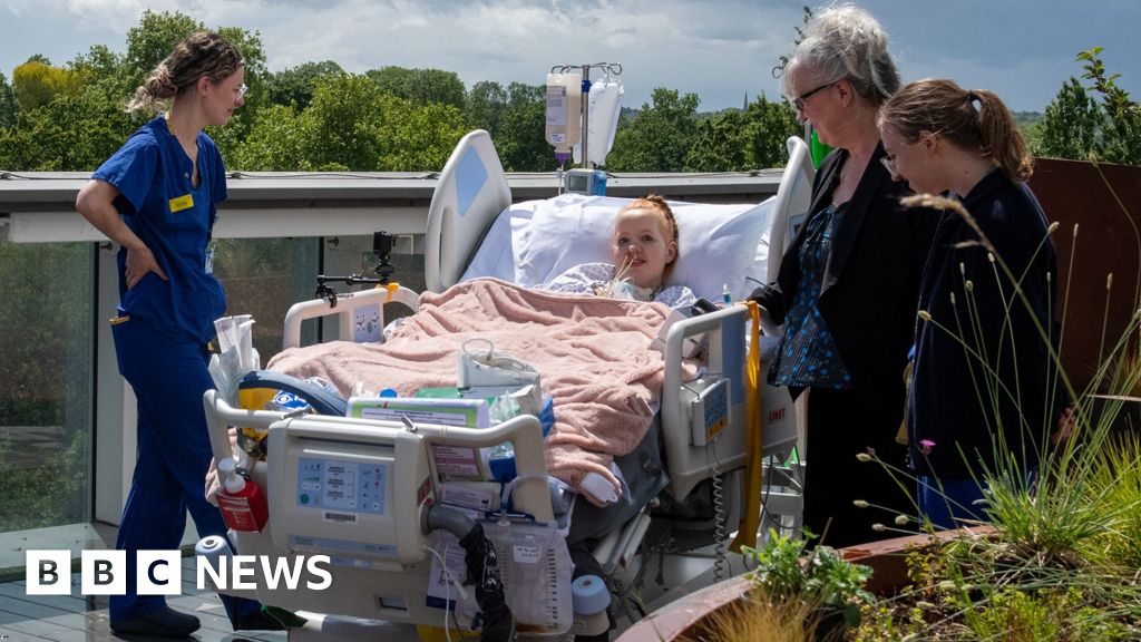 'I forgot what it feels like to be outside' – First rooftop intensive care ward opens