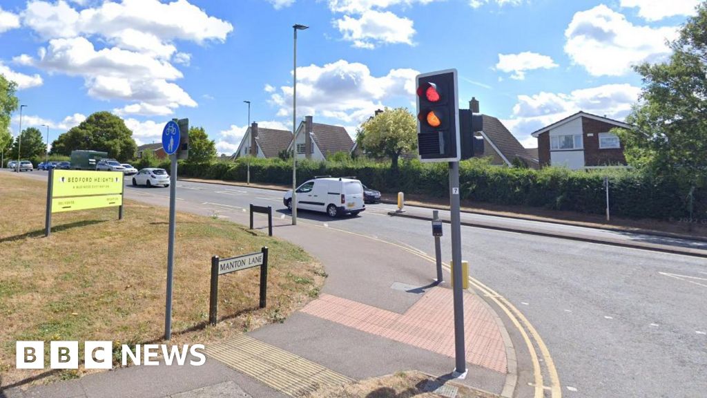 Bedford: Woman dies after wheelchair becomes loose in van during near miss 