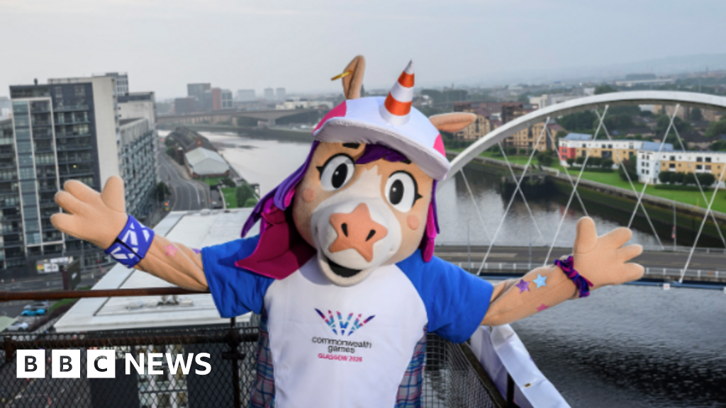 Glasgow Commonwealth Games mascot unveiled