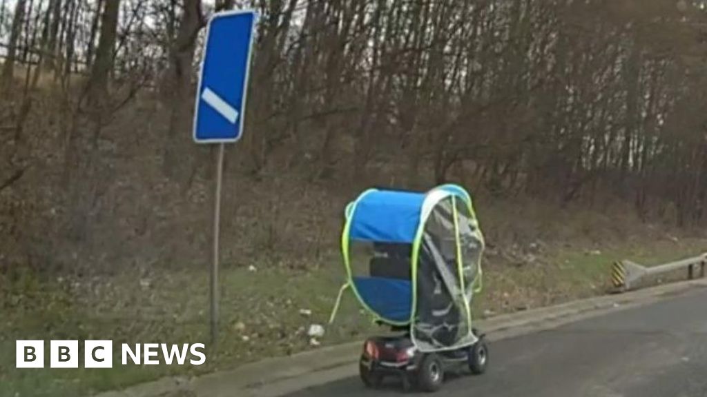 Man accidentally drives mobility scooter on to M11 near Harlow