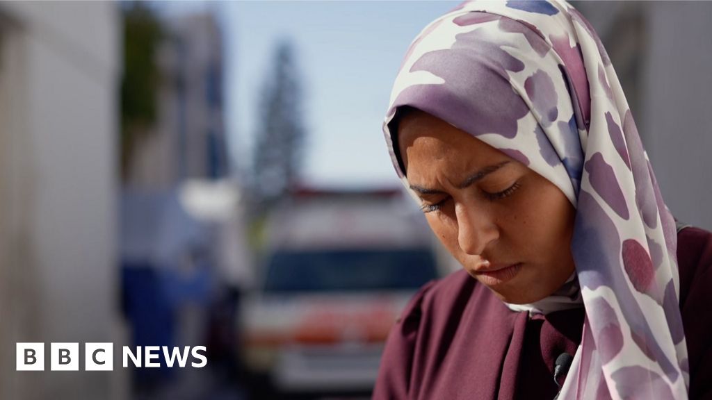 Gaza nurse describes grief and chaos of moments after Israeli strike