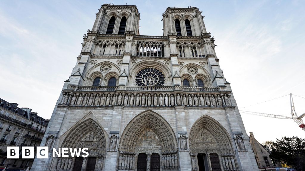 World gets first glimpse inside Paris’s restored Notre-Dame