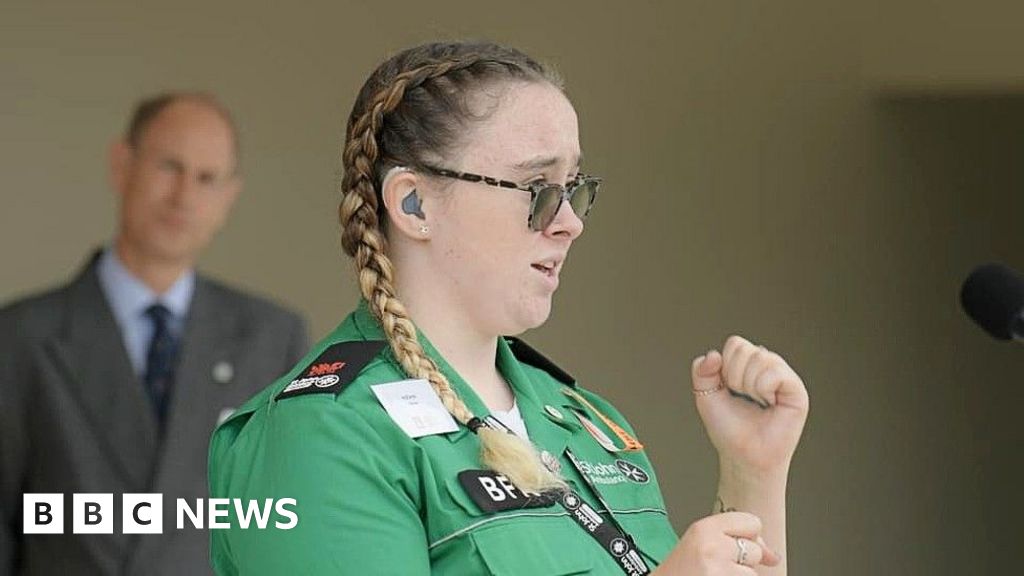 Deaf woman's long road to Buckingham Palace speech