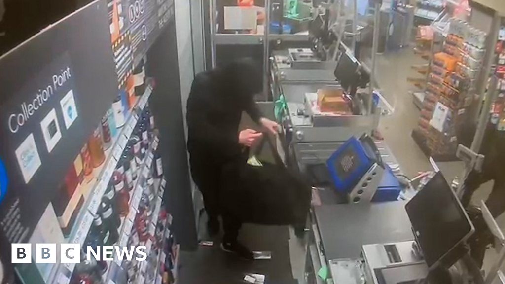 Shoplifters Caught On Cctv In Scottish Co Op Stores Bbc News