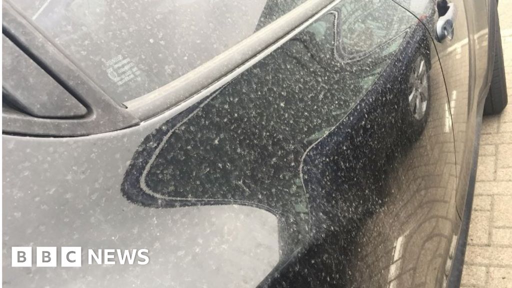 Saharan dust Why your car is covered in red dirt