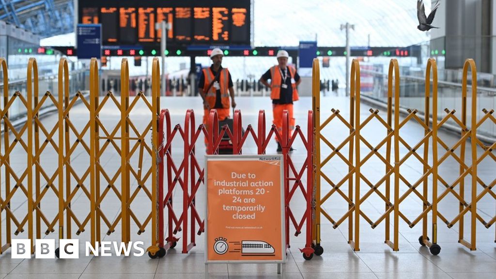 Train Strikes: Passengers Face Disruption As Rail Services Hit - BBC News