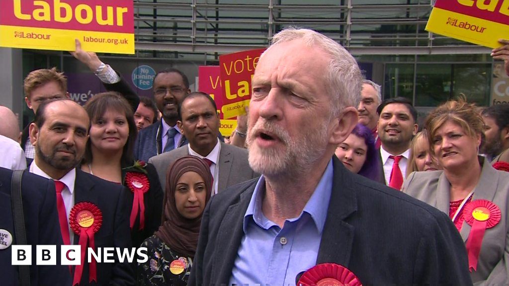 Jeremy Corbyn On England And Scotland Election Results - BBC News