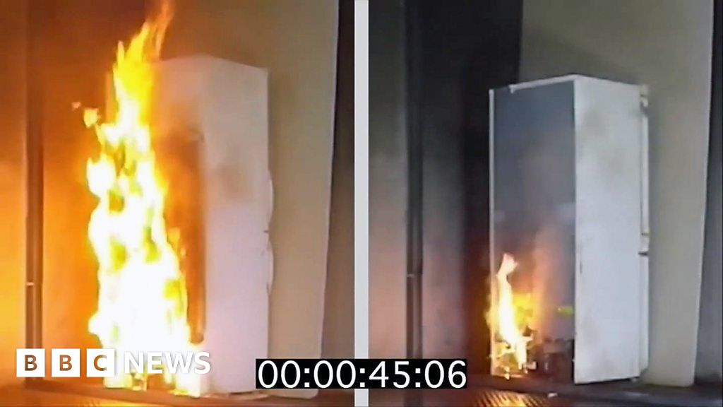 Is your fridge or freezer a fire risk? BBC News