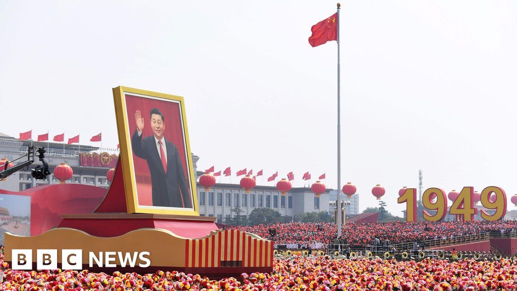 China Celebrates 70 Years Of Communist Party Rule Bbc News
