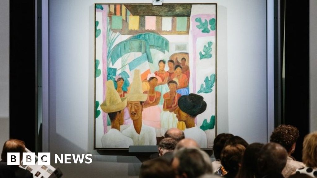 Diego Rivera Painting Beats Frida Kahlo S Record c News