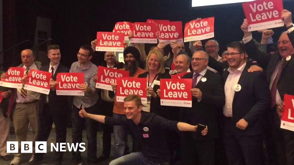 West Midlands Leave campaign celebrates after win - BBC News