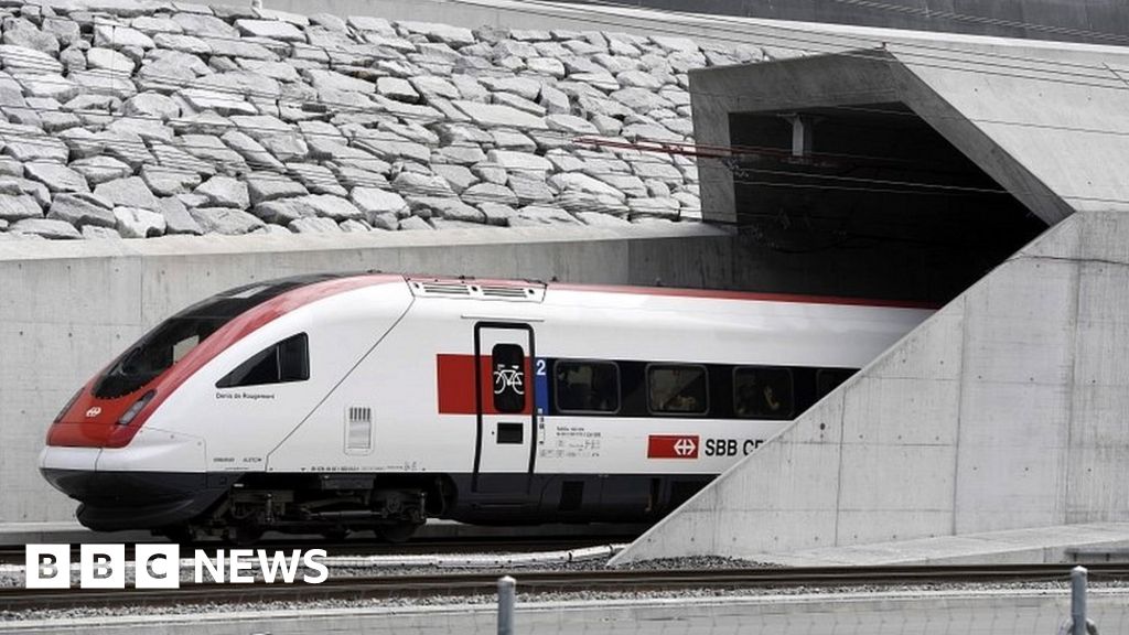 World's longest rail tunnel opens in Switzerland BBC News