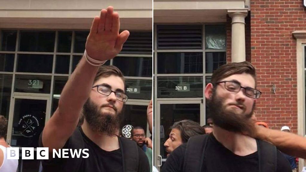 Charlottesville: Most powerful pictures of protests and violence - BBC News