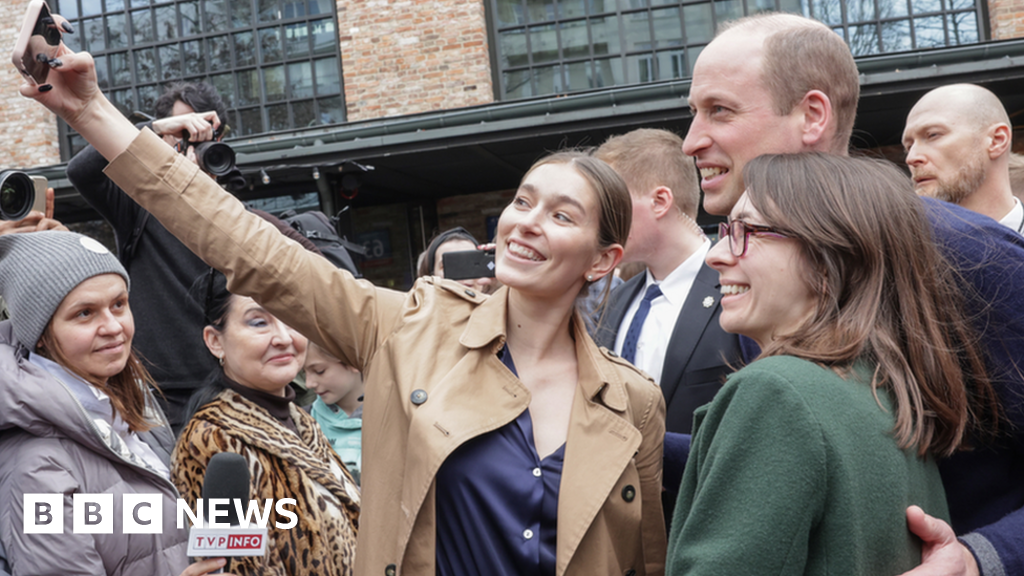 Prince William praises Ukrainian refugees' resilience on Poland trip – NewsEverything Europe