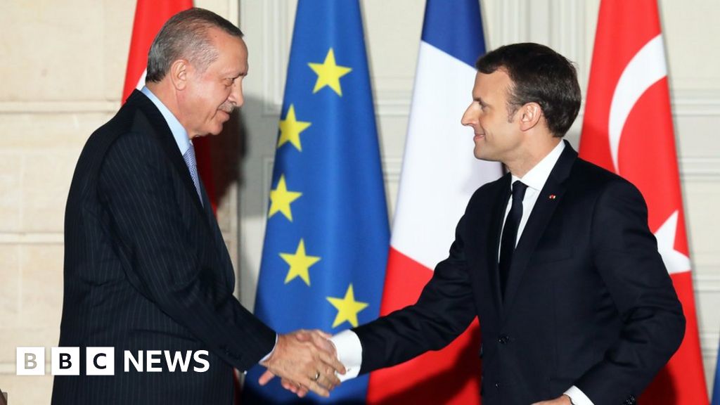 macron-tells-erdogan-no-chance-of-turkey-joining-eu-bbc-news