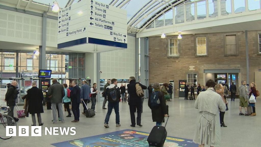 Haymarket station wins Saltire Award for £25m extension BBC News