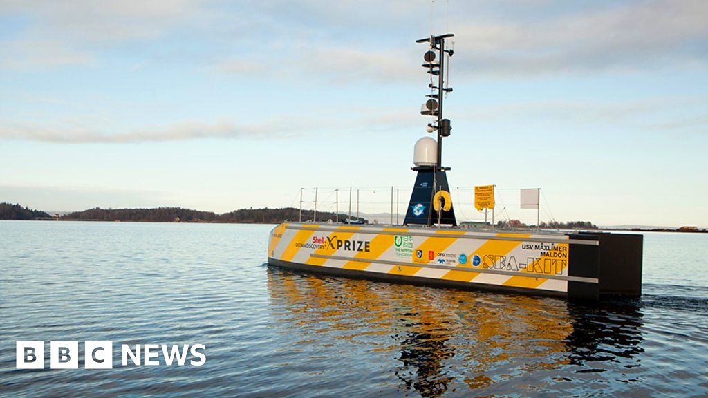 Autonomous Duo To Map Sea Floor Bbc News