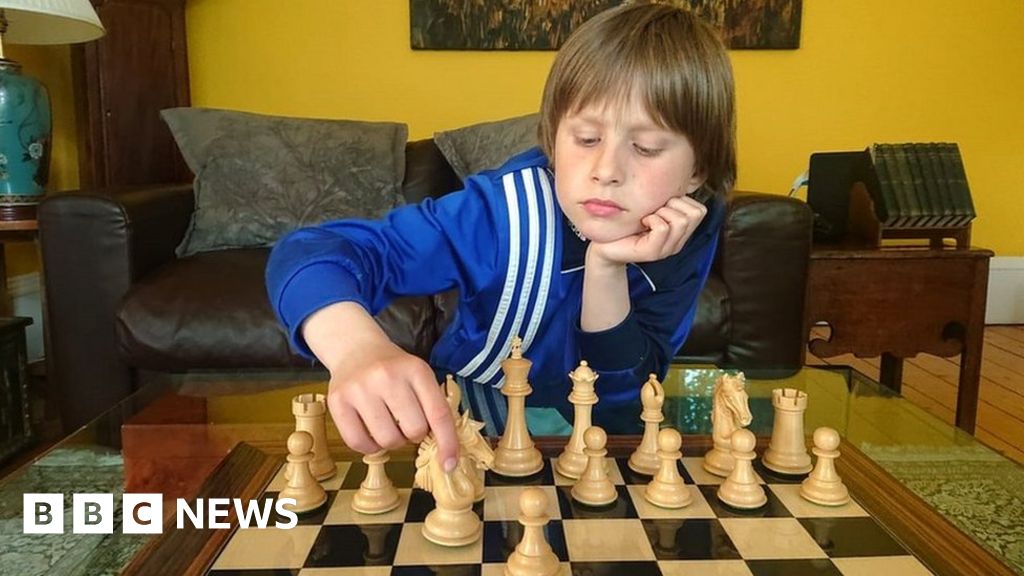 Frederick Waldhausen Gordon is just 10 years old and has already defeated a chess grandmaster. But the talented young Scottish player did not share hi