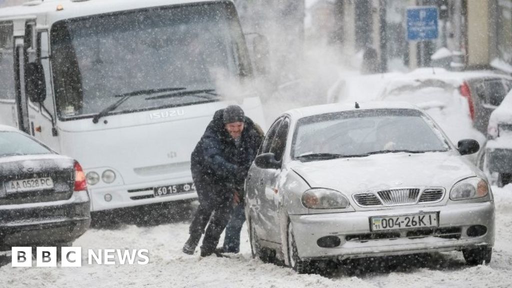 Snow In Europe: Icy Blizzards Stall Transport Networks - BBC News