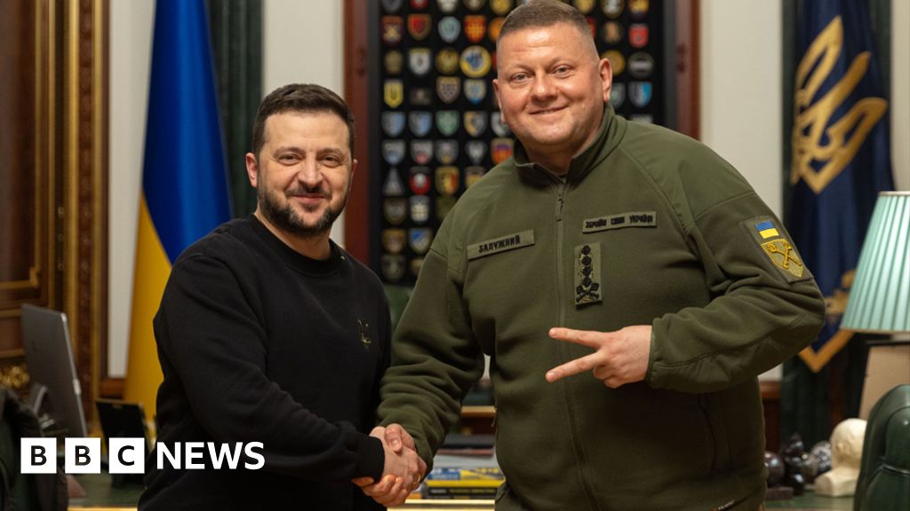 Zelensky despidió a Valery Zalushny, comandante en jefe de Ucrania