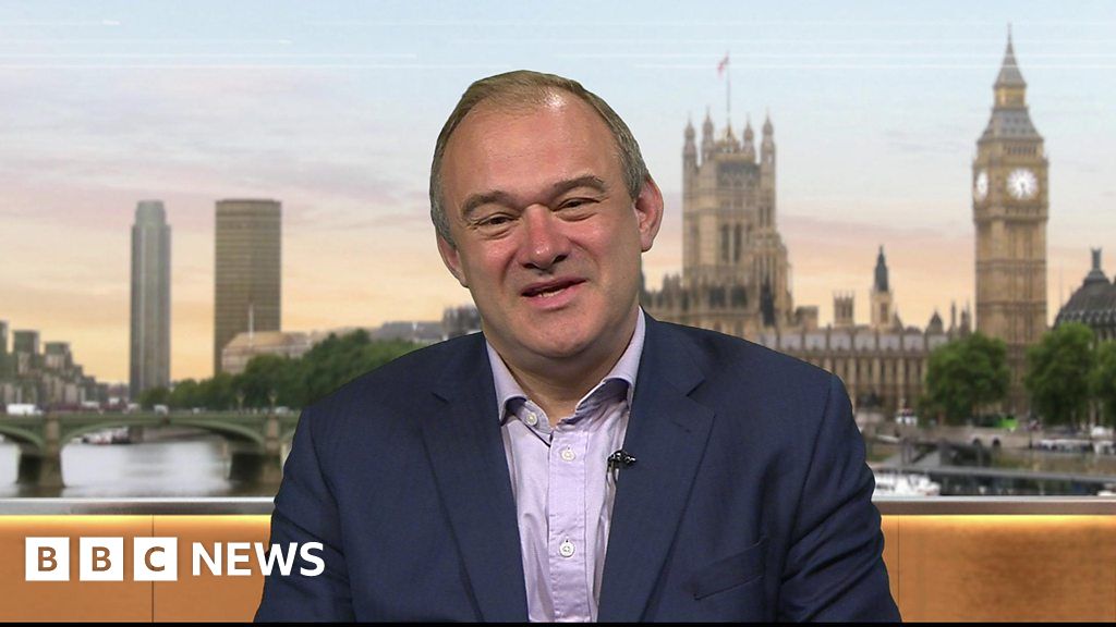 Sir Ed Davey: 'The Liberal Democrats Are Back In Business' - BBC News