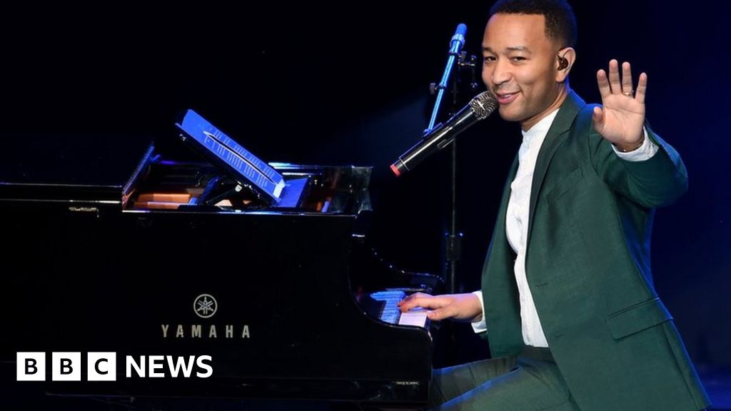 John Legend on love, fatherhood and Donald Trump - BBC News