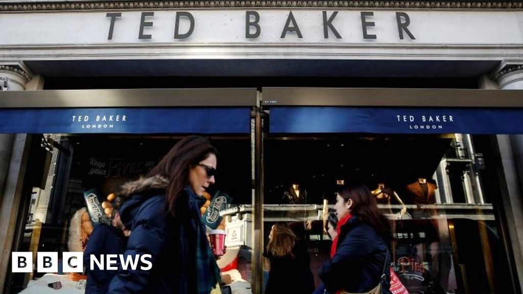 Ted Baker Shares Plunge 35 As Sales Slide Bbc News