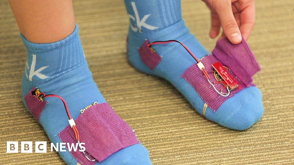 Smart SoPhy socks send data to your physiotherapist