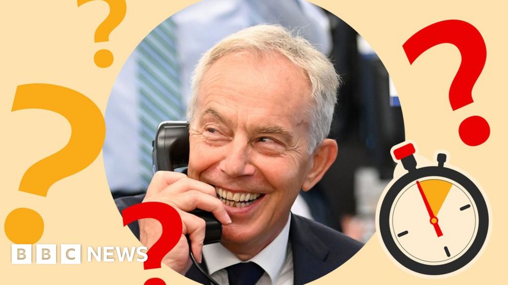 Timed Teaser: What's Tony Blair's new title?