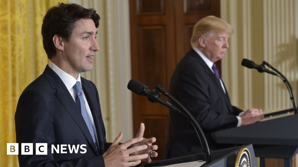 Trudeau 'won't Lecture Trump On Refugees' - BBC News