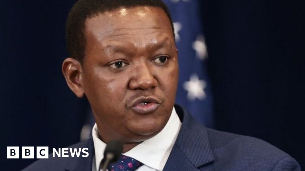 Kenya's Foreign Minister Alfred Mutua demoted in Ruto cabinet reshuffle