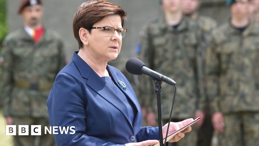 Polish Pm Beata Szydlo Criticised For Auschwitz Speech Bbc News