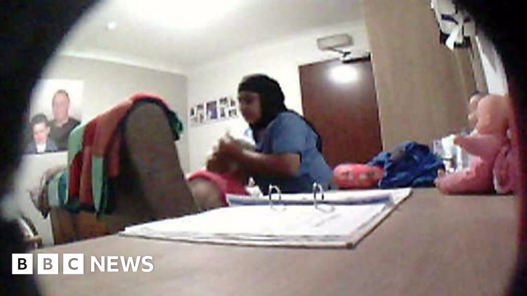 Family put up spy cameras in care home to catch neglect - BBC News