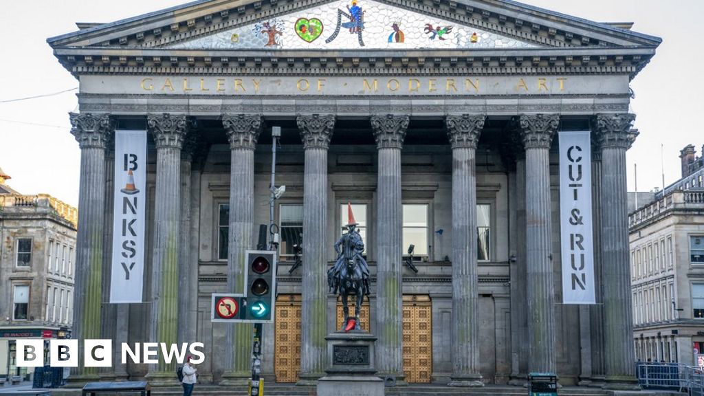Banksy exhibition in Glasgow draws record crowds