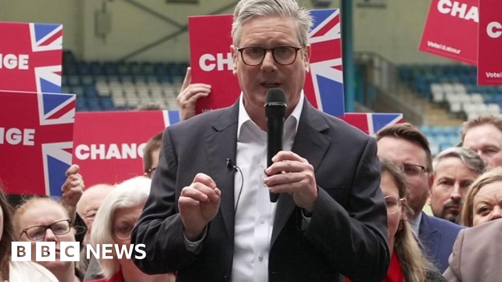 A vote for Labour is a vote to stop the chaos - Starmer