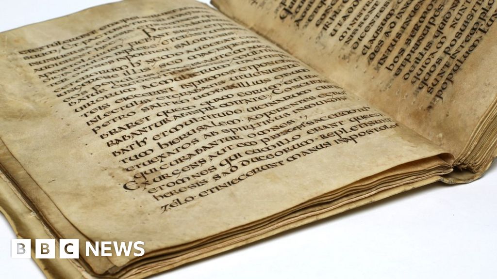 Woman's hidden name found on 8th Century religious manuscript