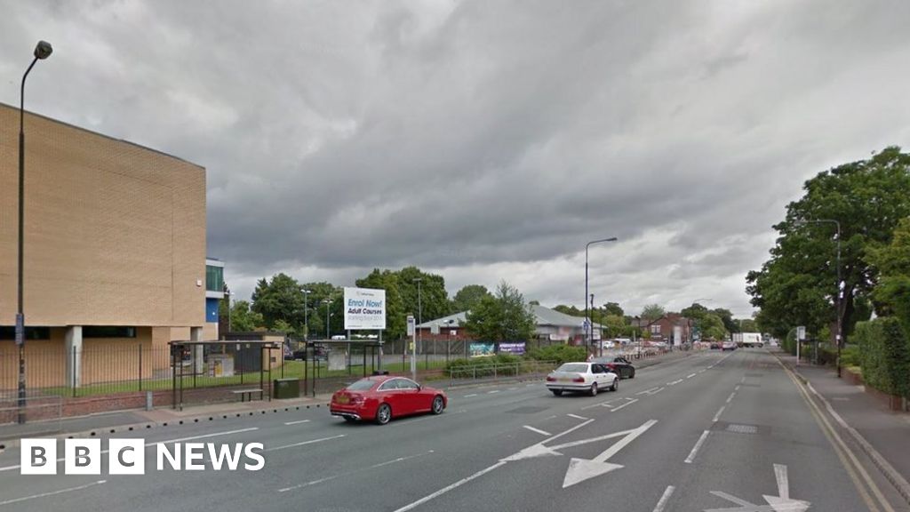 Nineyearold car passenger killed in Altrincham wall crash BBC News