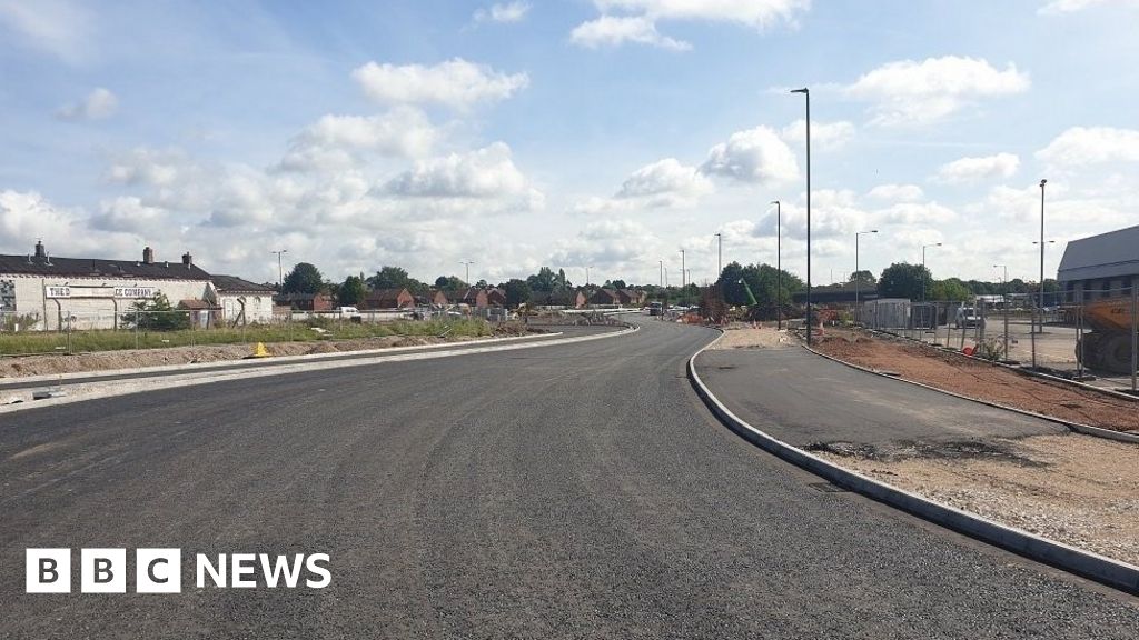 Major slip road in Derby reopens after works