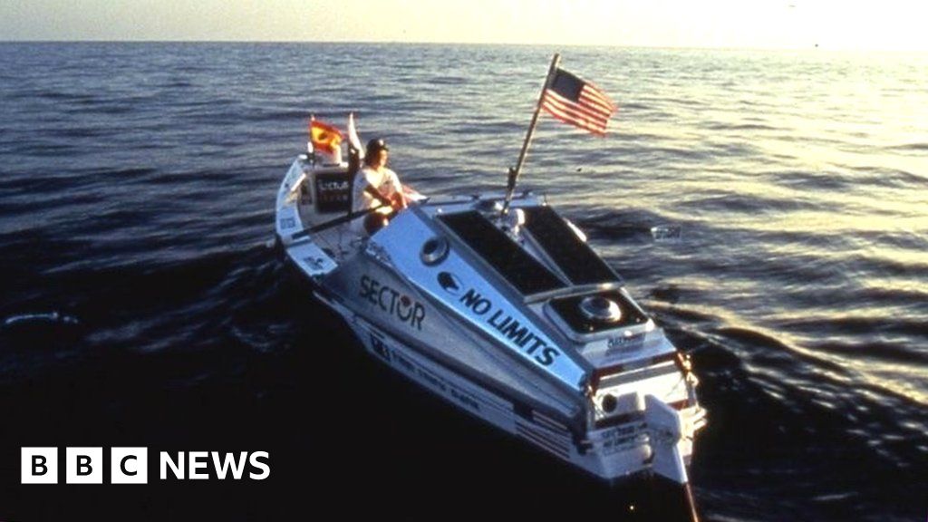 The woman who rowed solo across the Atlantic