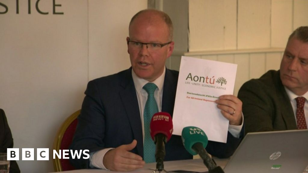 Election 2019 Aontú Criticises Sinn Féin Over Irish Language Act Bbc 0129