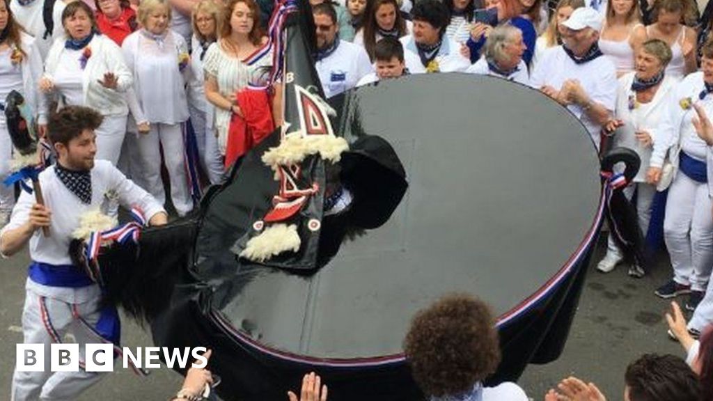 Padstow's 'Obby 'Oss festival returns after two years