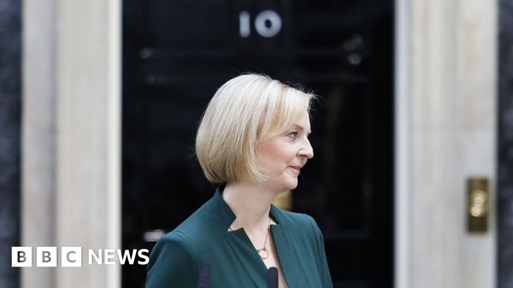 Liz Truss defends tax-cutting goals as she bids farewell – BBC